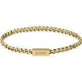 Men Bracelets Hugo Boss Chain Bracelet - Gold