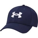 Breathable Caps Under Armour Men's Blitzing Cap - Midnight Navy/White