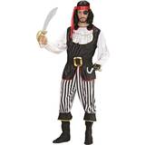 Thieves & Bandits Fancy Dresses Widmann Mens Pirate Deluxe Costume