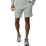 Breathable - Men Shorts Montirex Trail Panel 2.0 Shorts - Platinum Grey/Neon Sky/Maya Blue