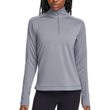 Nike Women's Dri-FIT Pacer 1/4-Zip Sweatshirt - Smoke Grey
