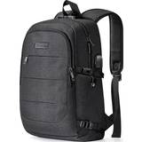 Tzowla Travel Laptop Backpack - Black