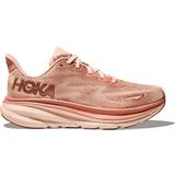 Brown - Women Running Shoes Hoka Clifton 9 W - Sandstone/Cream