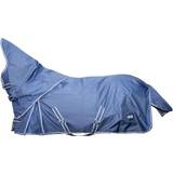 Nylon Horse Rugs HKM Outdoor Blanket - Blue