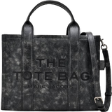 Marc Jacobs The Distressed Leather Medium Tote Bag - Black