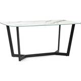 Marbles Tables Julian Bowen Olympus White Dining Table 90x160cm