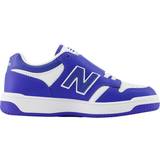 New Balance Little Kid's 480 Bungee Lace with Top Strap - Marine Blue with White