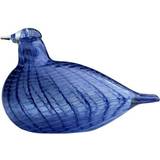 Glass Decorative Items Iittala Toikka Warbler Blue Figurine 8.5cm