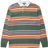 Polo Ralph Lauren Striped Cotton Rugby Shirt - Green