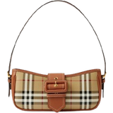 Bags Burberry Check Sling Bag - Archive Beige/Briar Brown