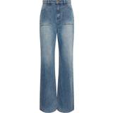 LTS Wide Leg High Waisted Jeans - Blue