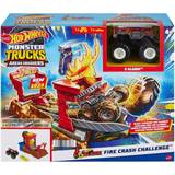 Hot Wheels Monster Trucks Arena Smashers 5 Alarm Fire Crash Challenge