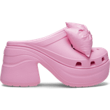 Pink Clogs Crocs Siren Bow Clog - Pink Tweed