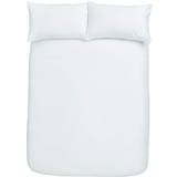 Satin Bed Linen Bianca Luxury 800 Duvet Cover White (230x220cm)
