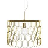 Globen Lighting Gatsby Brass/Gold Pendant Lamp 45cm