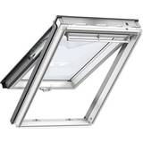 Velux Top Hung Windows Velux GPL UK04 2070 Aluminium Top Hung Window Double-Pane 134x97.8cm
