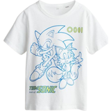 H&M Printed T-shirt - White/Sonic The Hedgehog (1117462017)