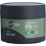 Fragrance Free Hair Waxes Derma Man Mud Wax 75ml