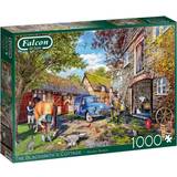 Classic Jigsaw Puzzles Jumbo Falcon De Luxe the Blacksmiths Cottage 1000 Pieces
