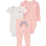 Pink Other Sets Carter's Baby Girls 3-Piece Rainbow Little Character Set 24M Pink/Heather