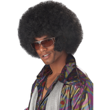 California Costumes Adults Afro & Sideburns Wig Black