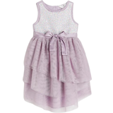 Purple Dresses H&M Sequined Tulle Dress - Mauve/Sequined (1005227016)