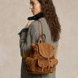 Suede Backpacks Polo Ralph Lauren Medium Backpack in Brown