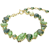Green Bracelets Swarovski Gema Bracelet - Gold/Green