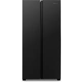 Black american fridge freezer Fridgemaster MS83430EB Black