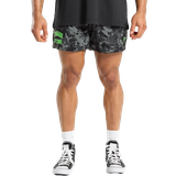 Gymshark Printed Lifting Mesh 5" Shorts - Black