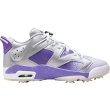 Purple Golf Shoes Nike Jordan Retro 6 G NRG M - Metallic Silver/Action Grape/White/Oxygen Purple