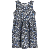 H&M Patterned Dress - Dark Blue/Floral (1157735048)