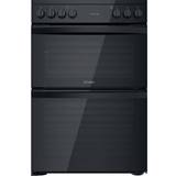 Electric Ovens - Self Cleaning Cookers Indesit ID67V9KMB/UK Black