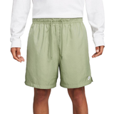 Breathable Shorts Nike Club Men's Woven Flow Shorts - Oil Green/White
