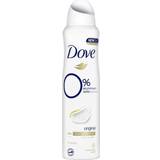 Dove Deodorants - Solid - Women Dove 0% Aluminum Salts Original Deo Spray 150ml