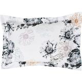 Cotton Satin Bed Linen Ted Baker Fresh Start Oxford Pillow Case White, Multicolour (74x48cm)