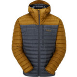 Grey - Men - Softshell Jacket Outerwear Rab Microlight Alpine Men's Jacket - Footprint/Graphene