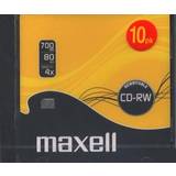 Maxell CD-RW 700MB 4x Jewelcase 10-Pack