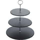 Black Serving Platters & Trays KitchenCraft Master Class Cake Stand