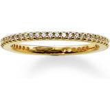 Rings Thomas Sabo Eternity Ring - Gold/White