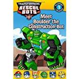 Rescue bots Books Transformers: Rescue Bots: Meet Boulder the Construction-Bot (Passport to Reading Level 1)