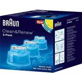 Shaver Cleaner Braun Clean & Renew CCR3 3-pack