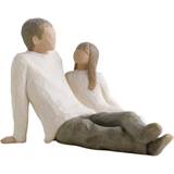 Willow Tree Father & Daughter Figurine 14cm