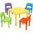 Liberty House Toys Children's Multi Coloured Table & 4 Chairs Set