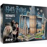 3D-Jigsaw Puzzles Wrebbit Harry Potter Hogwarts Great Hall 850 Pieces