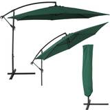 Parasols & Accessories tectake Cantilever Parasol 350cm with protective sleeve