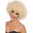 Smiffys 70's Funky Afro Wig Blonde