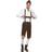 Smiffys Bavarian Man Costume Brown