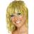 Smiffys Cyber Tinsel Wig Gold