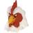 Widmann Plush Chicken Mask